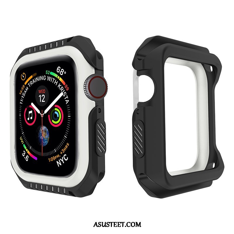 Apple Watch Series 1 Kuoret Pehmeä Neste Murtumaton Keltainen Kotelo Musta