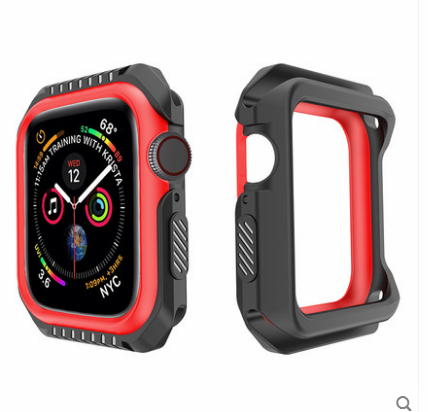 Apple Watch Series 1 Kuoret Suojaus Silikoni Kuori Kehys Sininen