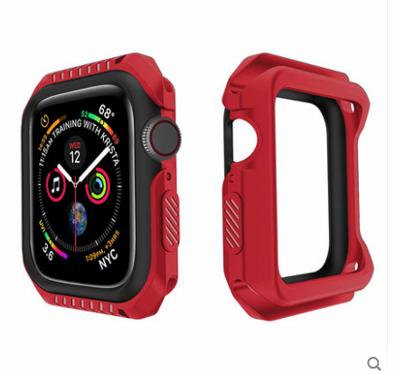 Apple Watch Series 1 Kuoret Suojaus Silikoni Kuori Kehys Sininen