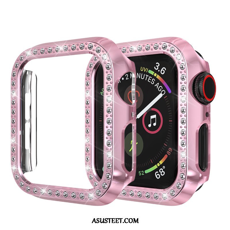 Apple Watch Series 2 Kuoret Rhinestone Inlay Kotelo Kulta Kuori Suojaus