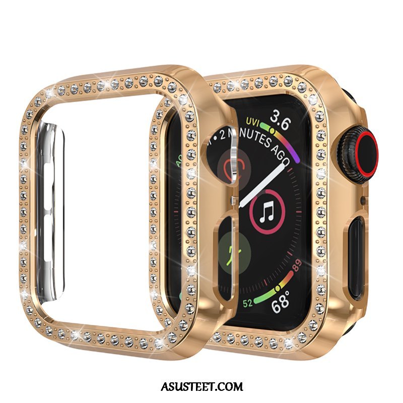 Apple Watch Series 2 Kuoret Rhinestone Inlay Kotelo Kulta Kuori Suojaus