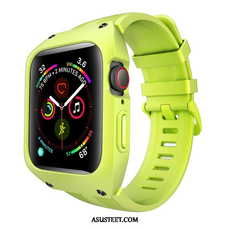 Apple Watch Series 3 Kuoret All Inclusive Silikoni Kuori Kotelo Valkoinen