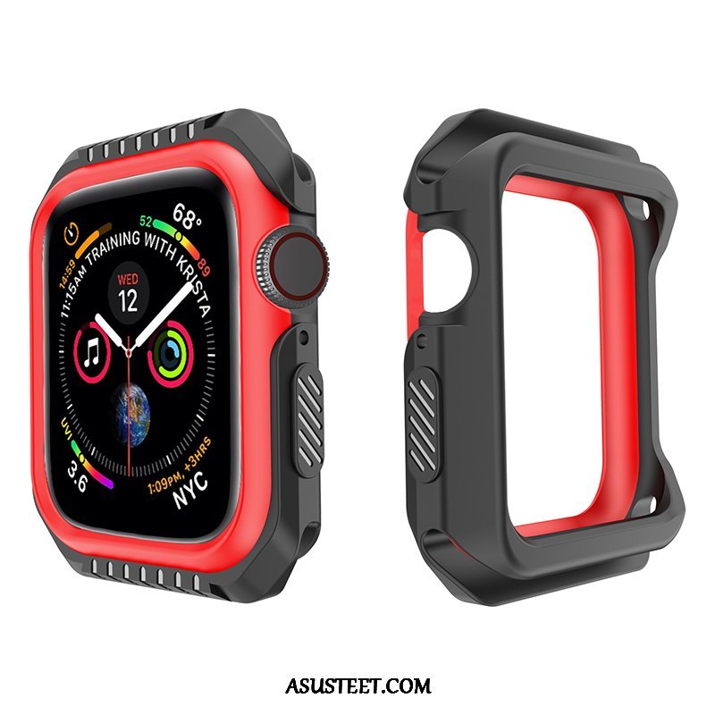 Apple Watch Series 4 Kuoret Kehys Kotelo Urheilu Silikoni Kuori