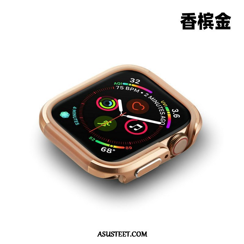 Apple Watch Series 4 Kuoret Metalli Kehys Kuori Suojaus Kulta