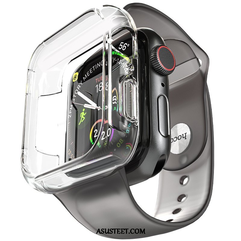 Apple Watch Series 5 Kuoret Kuori Sininen Silikoni Lisävarusteet Suojaus