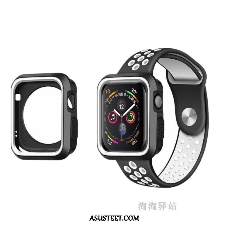 Apple Watch Series 5 Kuoret Urheilu Murtumaton Punainen Suojaus Silikoni