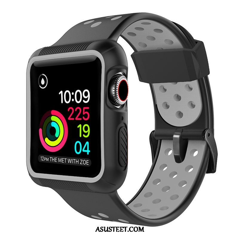 Apple Watch Series 5 Kuori Kuoret Urheilu Silikoni Punainen Suojaus