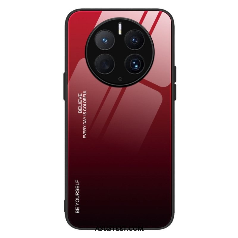 Case Huawei Mate 50 Pro Karkaistu Lasi Ole Oma Itsesi