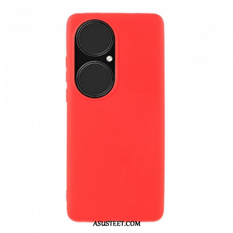 Case Huawei P50 Pro Matta Jäykkä Silikoni