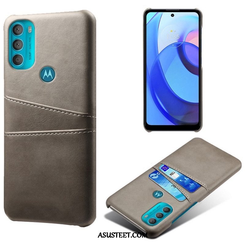 Case Moto G71 5G Ksq-korttikotelo