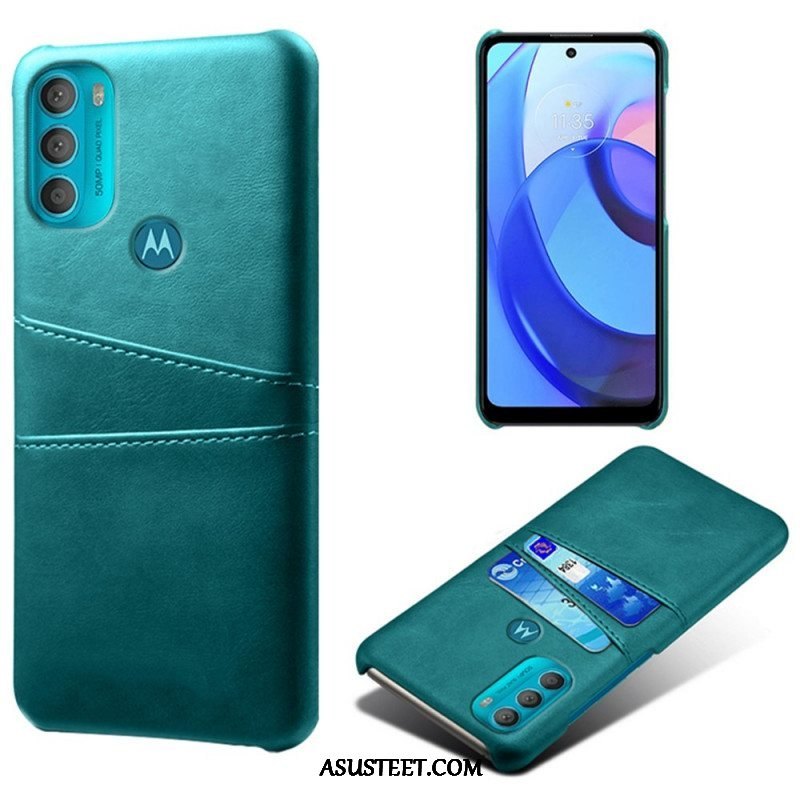 Case Moto G71 5G Ksq-korttikotelo