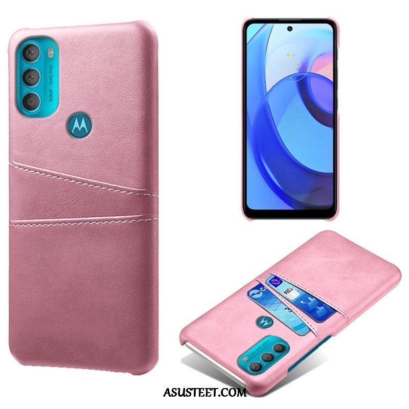 Case Moto G71 5G Ksq-korttikotelo