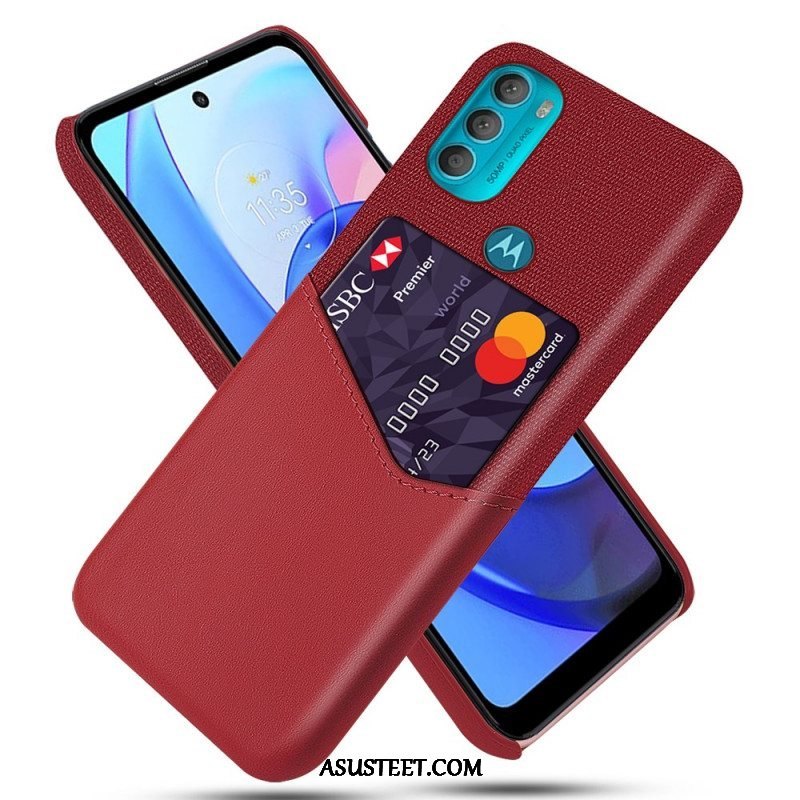 Case Moto G71 5G Ksq-korttikotelo