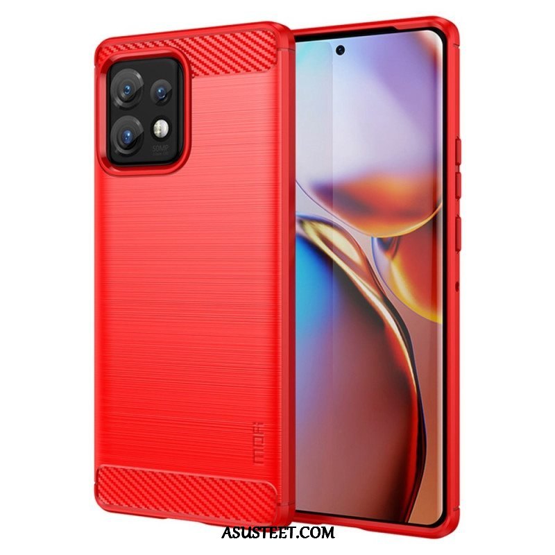 Case Motorola Edge 40 Pro Mofi Harjattu Hiilikuitu