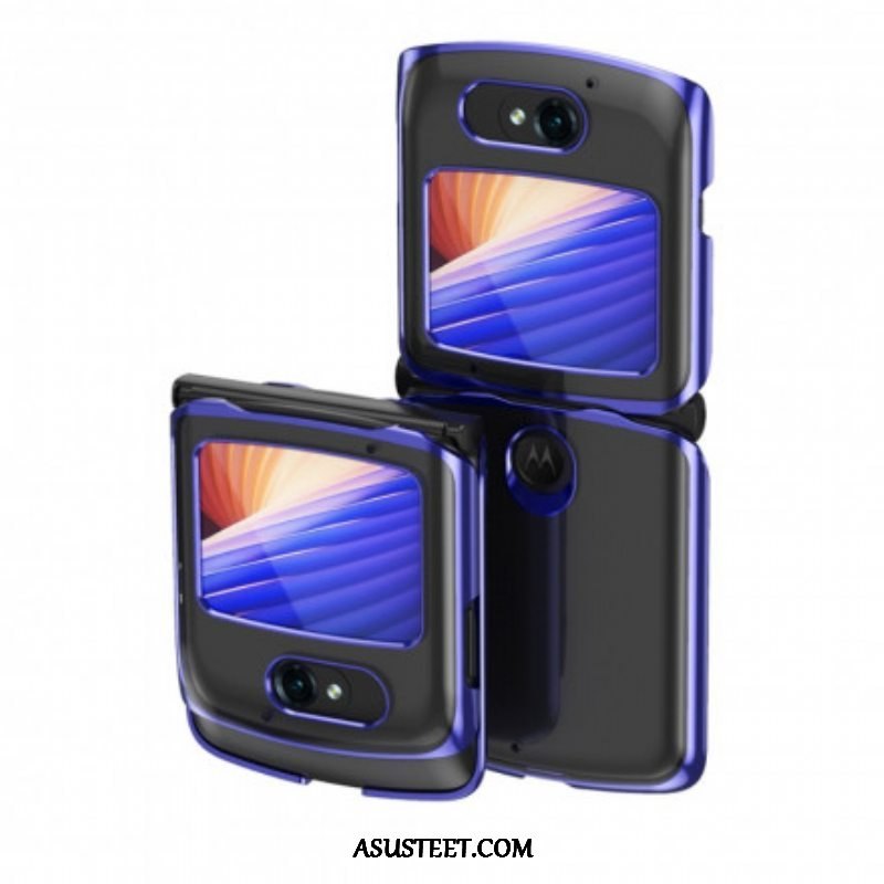 Case Motorola Razr 5G Metallistyyliset Reunat