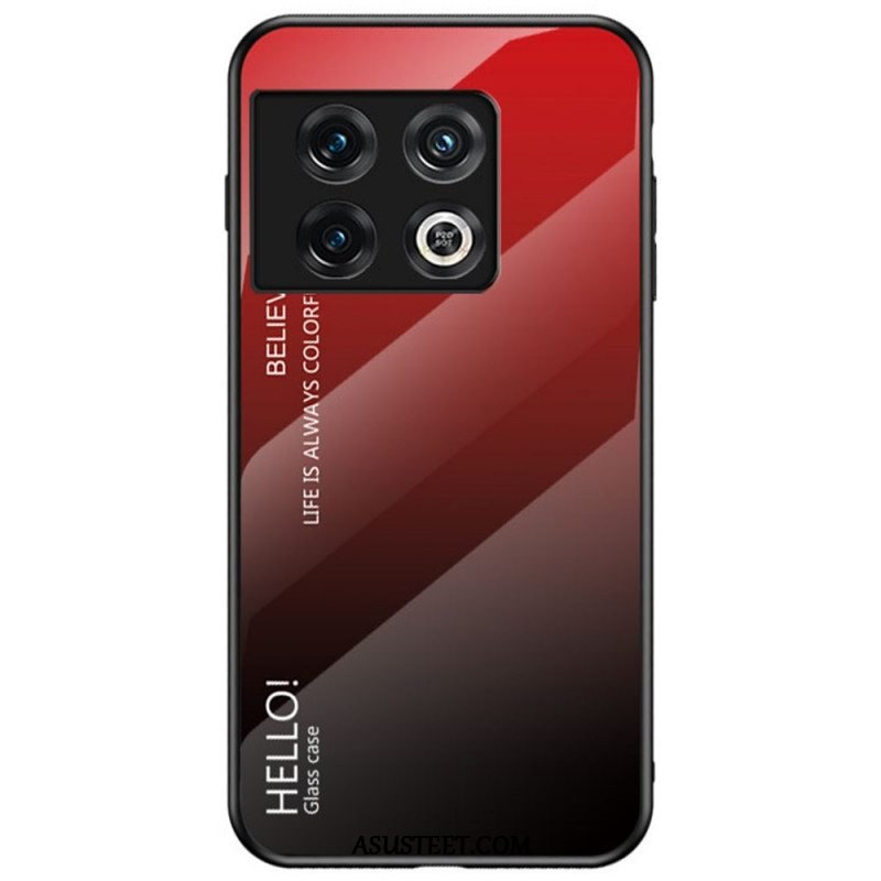 Case OnePlus 10 Pro 5G Karkaistu Lasi Hello