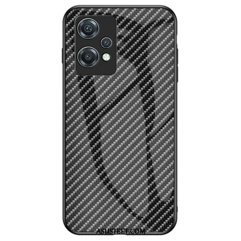 Case OnePlus Nord CE 2 Lite 5G Karkaistua Hiilikuitulasia