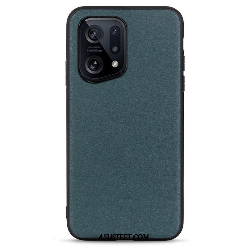 Case Oppo Find X5 Nahka