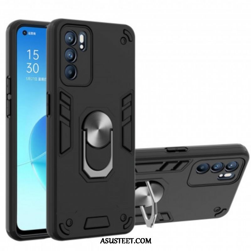 Case Oppo Reno 6 5G Irrotettava Sormusteline