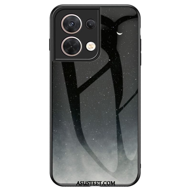 Case Oppo Reno 8 Karkaistu Lasi Kuvio