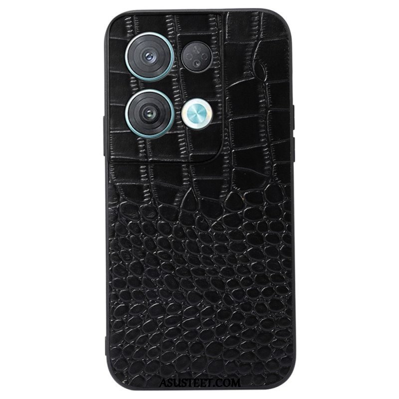 Case Oppo Reno 8 Pro Aito Crocodile Texture -nahka