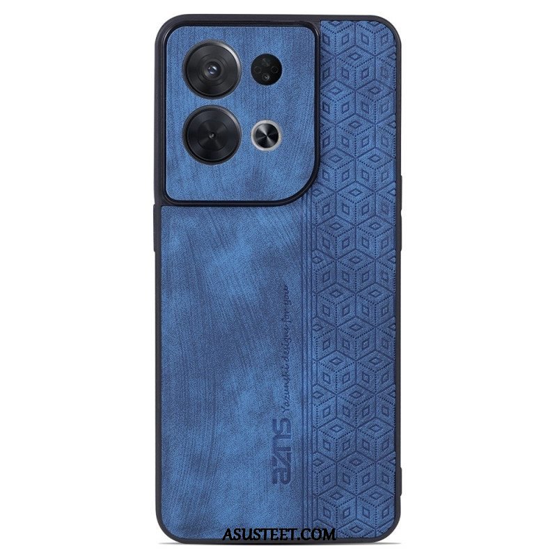 Case Oppo Reno 8 Pro Azns-nahkaefekti