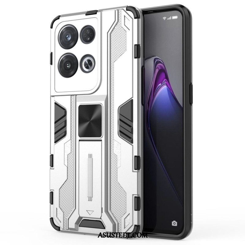 Case Oppo Reno 8 Pro Pysty- Ja Vaakasuuntainen Irrotettava Tuki