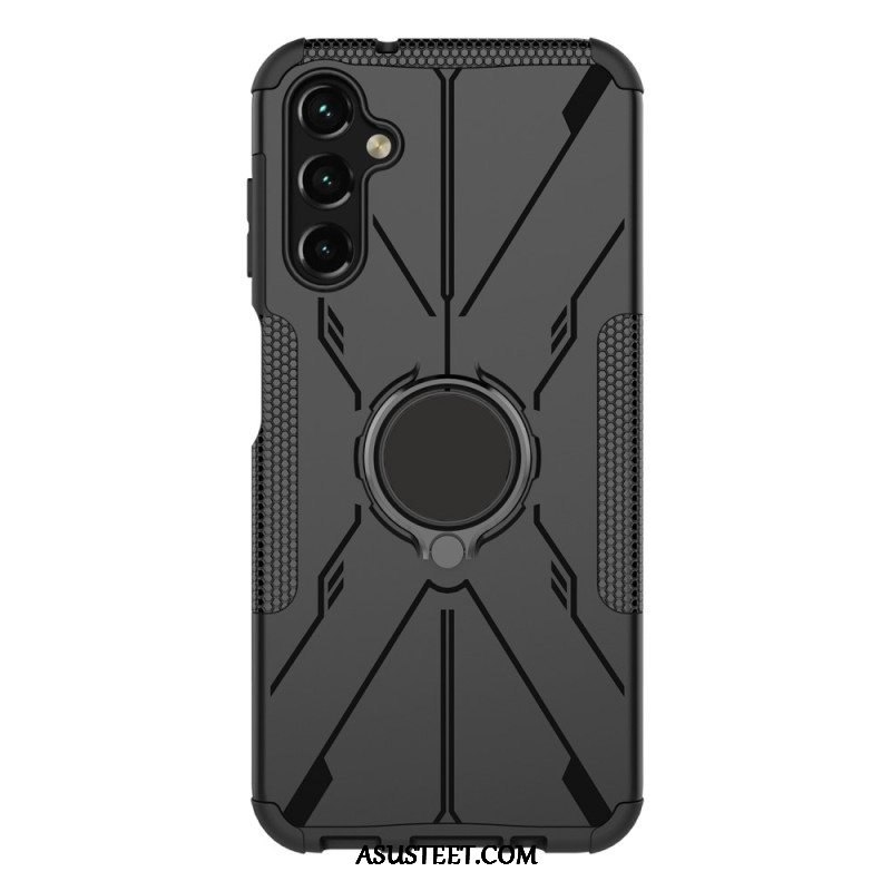 Case Samsung Galaxy A14 / A14 5G Kaksivärinen Rengastuki