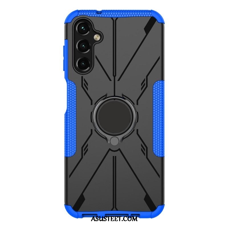 Case Samsung Galaxy A14 / A14 5G Kaksivärinen Rengastuki