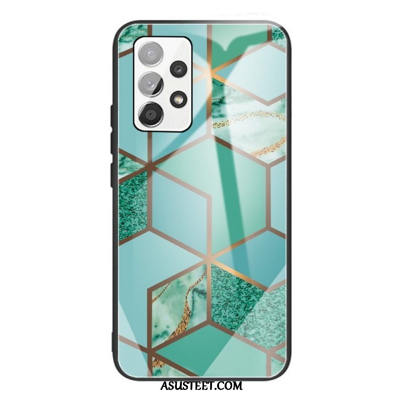 Case Samsung Galaxy A53 5G Geometria Marmori Karkaistu Lasi