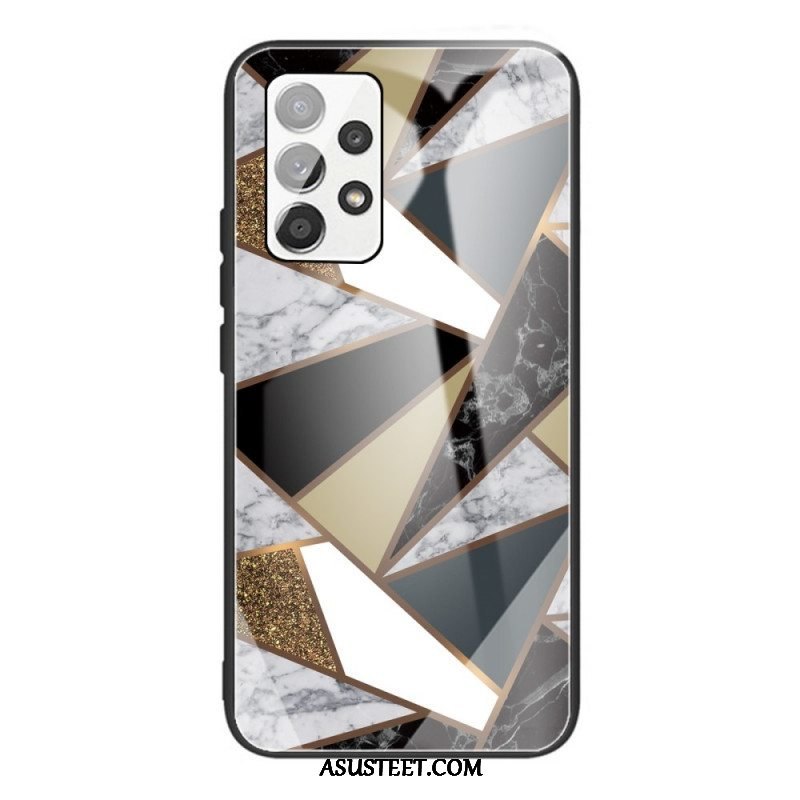 Case Samsung Galaxy A53 5G Geometria Marmori Karkaistu Lasi