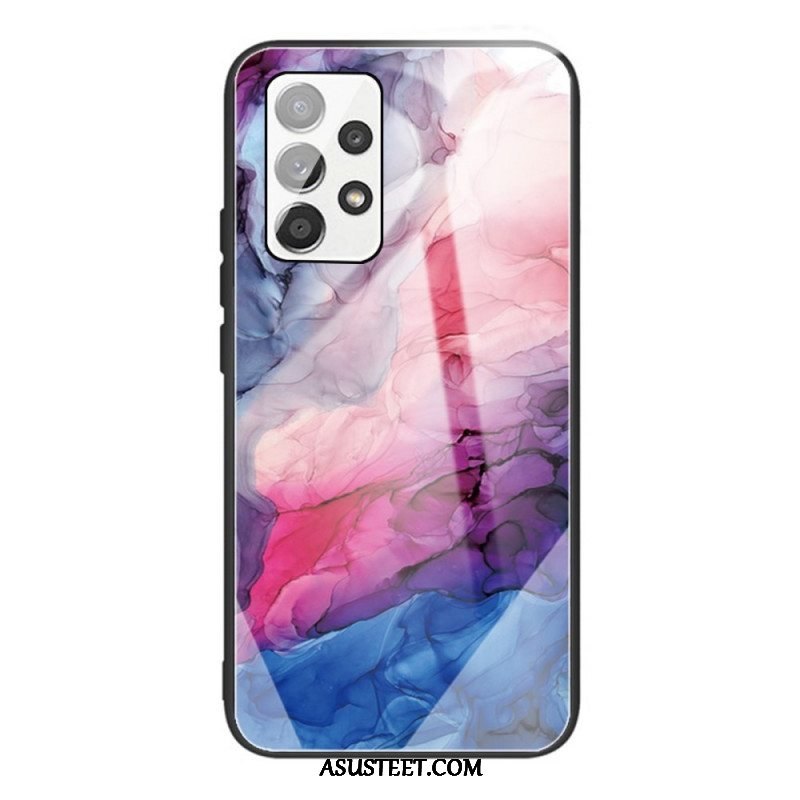 Case Samsung Galaxy A53 5G Marmori Karkaistu Lasi