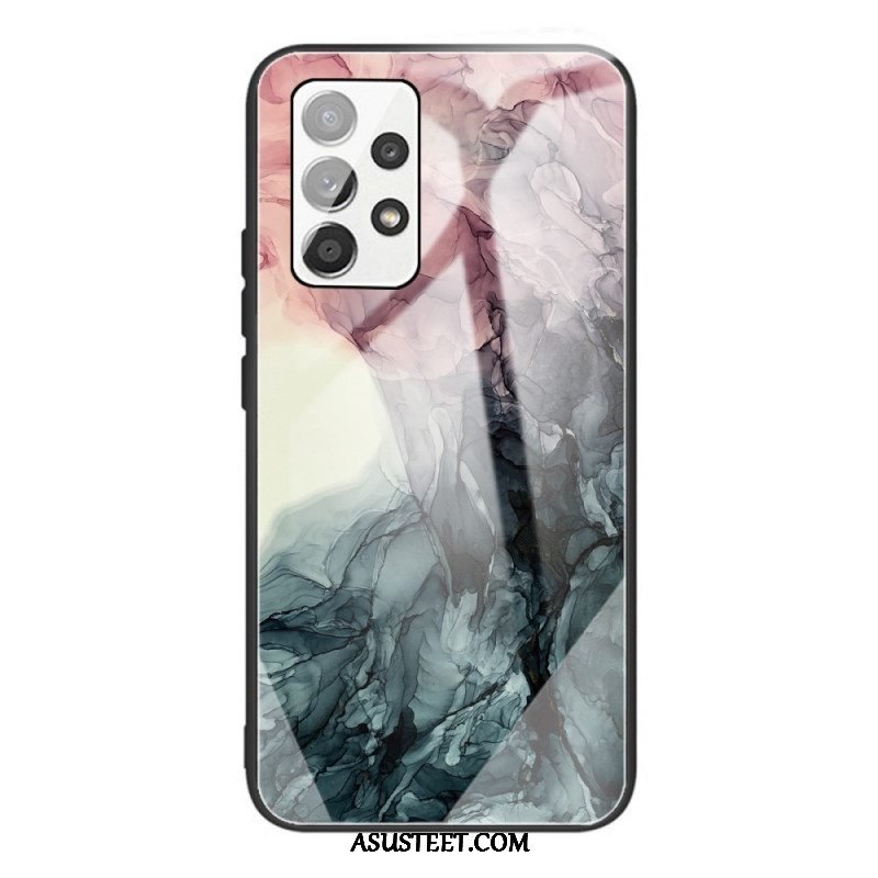 Case Samsung Galaxy A53 5G Marmori Karkaistu Lasi