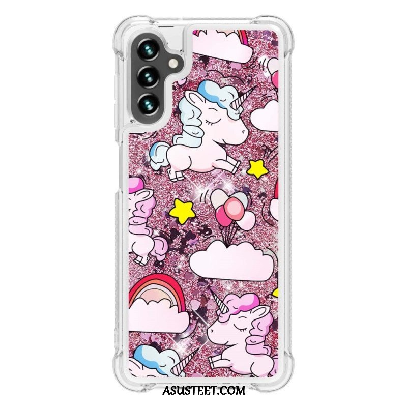 Case Samsung Galaxy A54 5G Kimaltelevat Yksisarviset