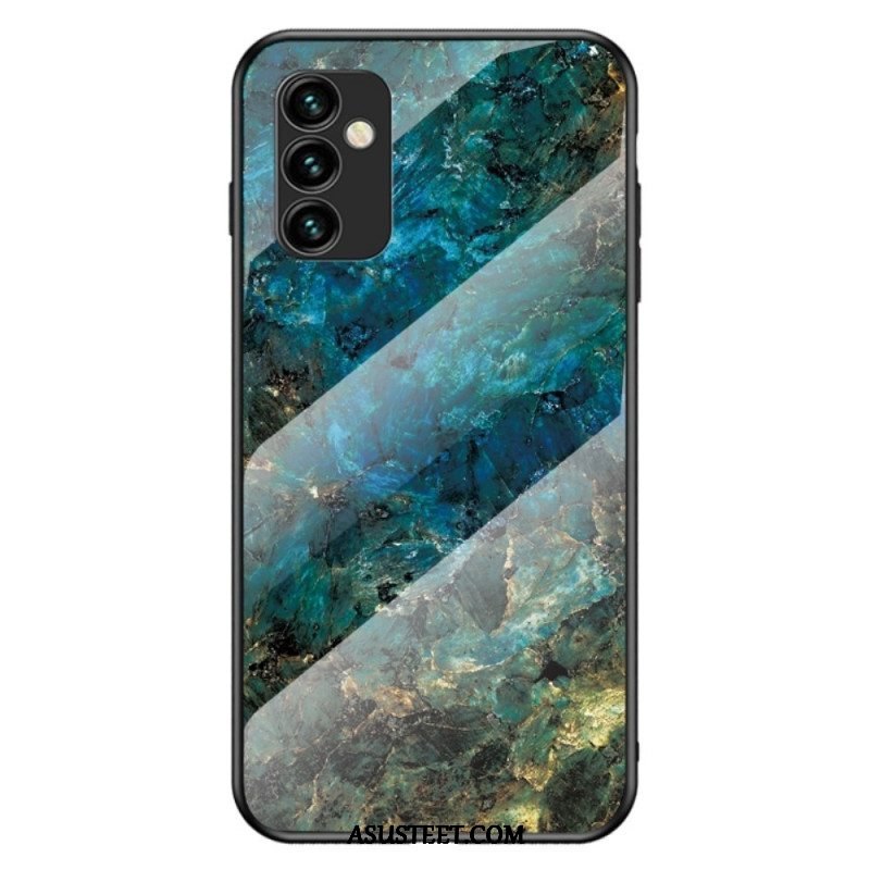 Case Samsung Galaxy M23 5G Marmorivärit Karkaistu Lasi