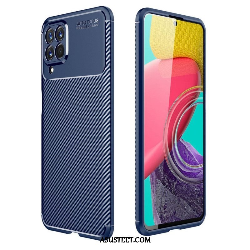 Case Samsung Galaxy M53 5G Joustava Hiilikuitu