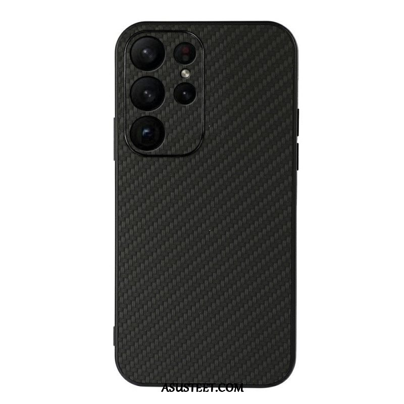 Case Samsung Galaxy S23 Ultra 5G Klassinen Hiilikuitu