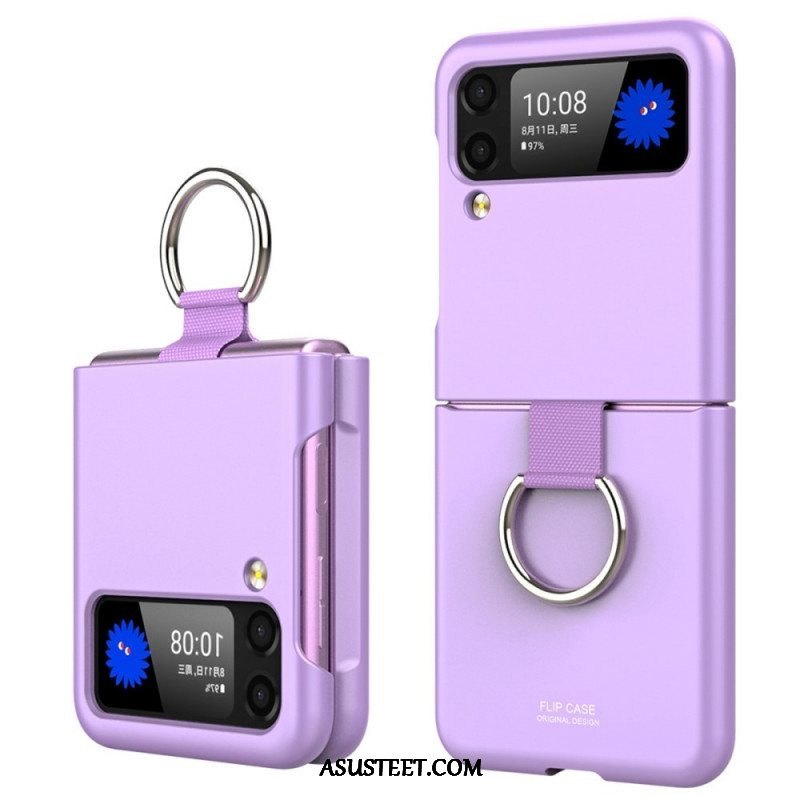 Case Samsung Galaxy Z Flip 3 5G Kotelot Flip Ringin Kanssa