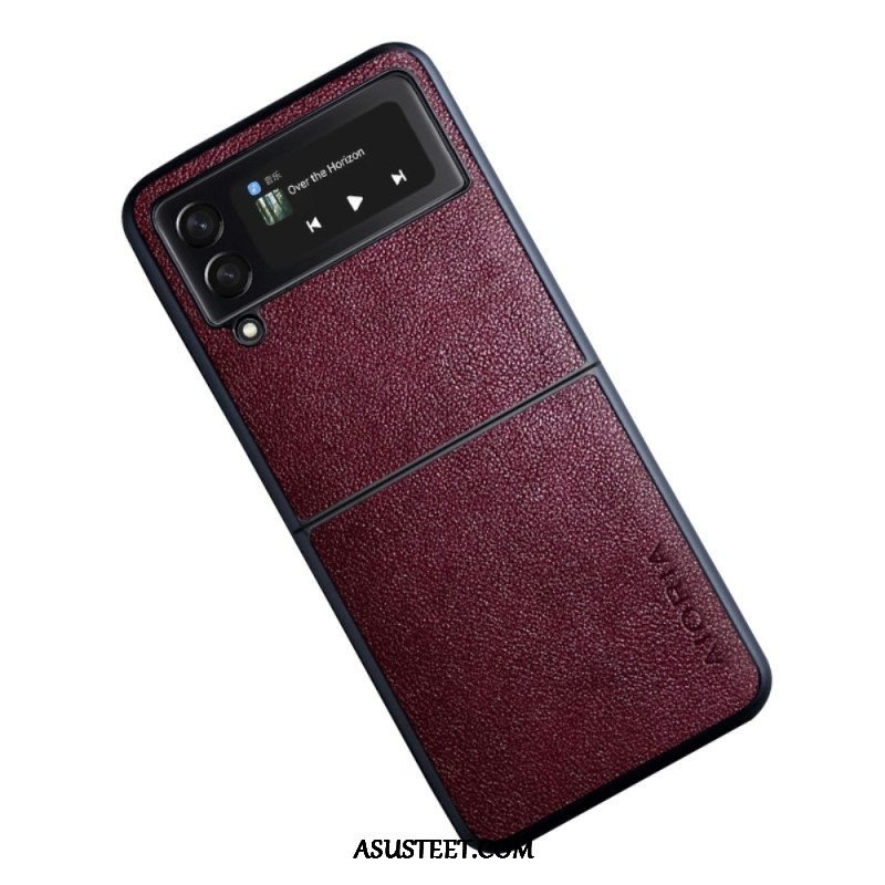 Case Samsung Galaxy Z Flip 4 Kotelot Flip Aioria Nahkaefekti