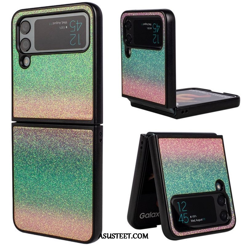 Case Samsung Galaxy Z Flip 4 Kotelot Flip Glitter Gradientit