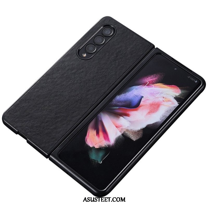 Case Samsung Galaxy Z Fold 4 Faux Nahka Nylon Texture