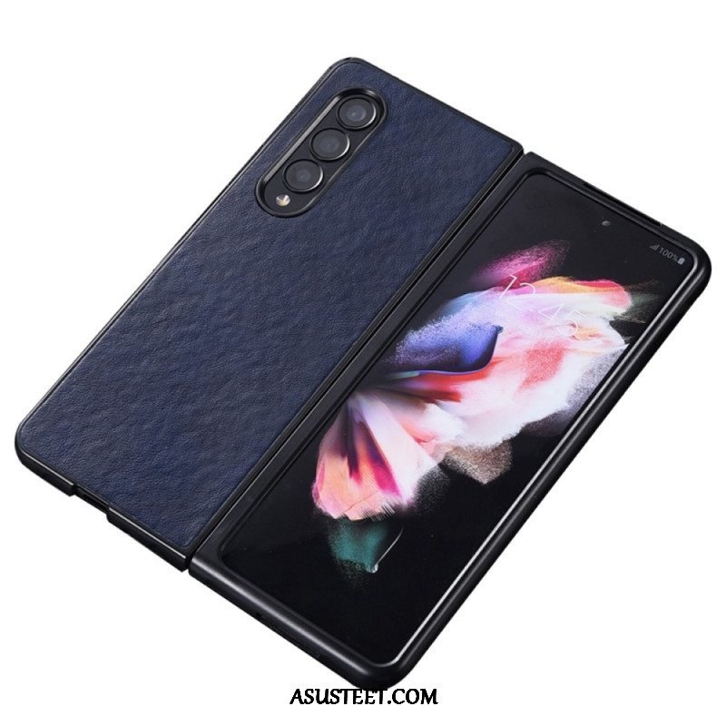 Case Samsung Galaxy Z Fold 4 Faux Nahka Nylon Texture