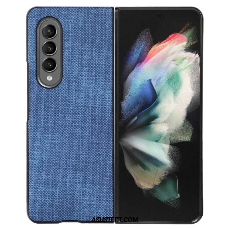 Case Samsung Galaxy Z Fold 4 Kudottu Keinonahka