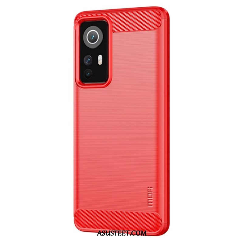 Case Xiaomi 12 / 12X Mofi Harjattu Hiilikuitu