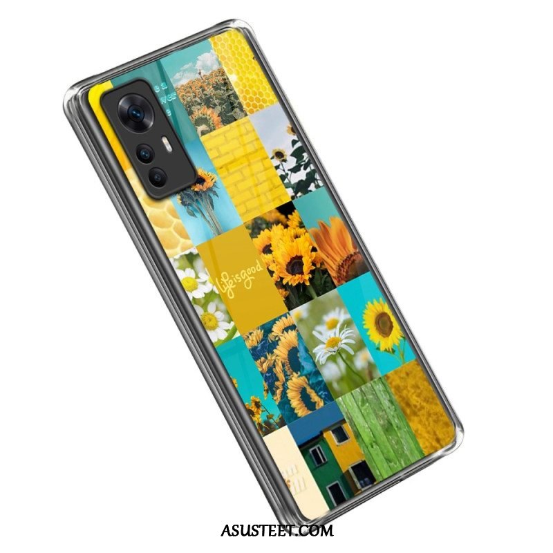 Case Xiaomi 12T / 12T Pro Auringonkukat