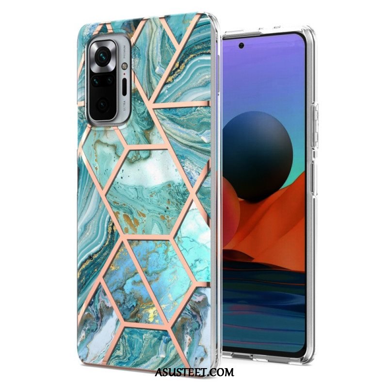 Case Xiaomi Redmi Note 10 Pro Intensiivinen Geometrinen Marmori