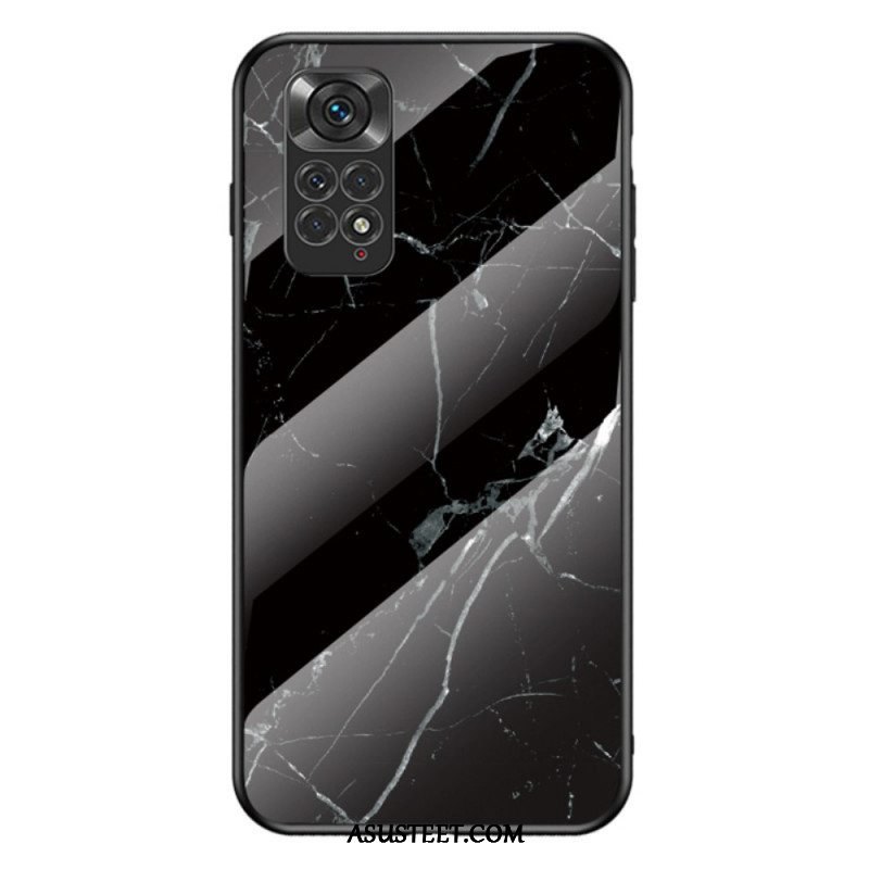 Case Xiaomi Redmi Note 11 / 11S Marmorivärit Karkaistu Lasi