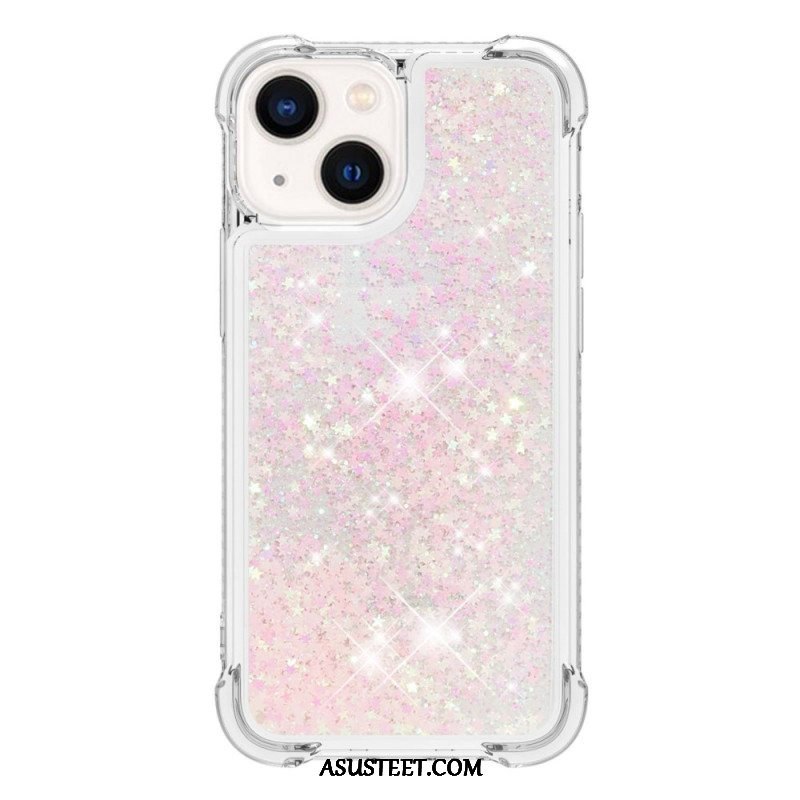 Case iPhone 15 Glitteriä