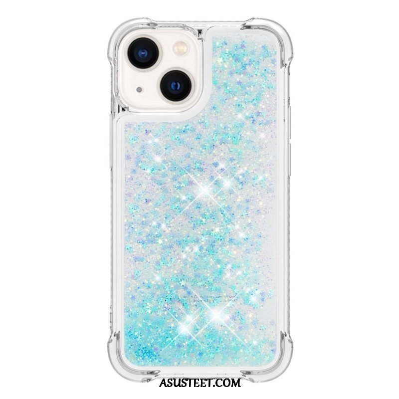 Case iPhone 15 Glitteriä