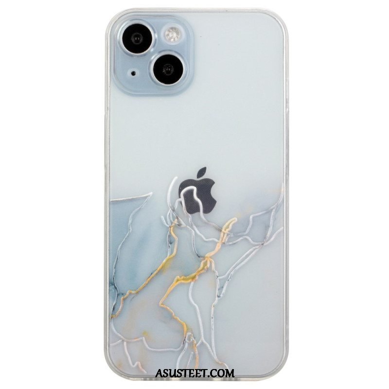 Case iPhone 15 Plus Joustava Marmori